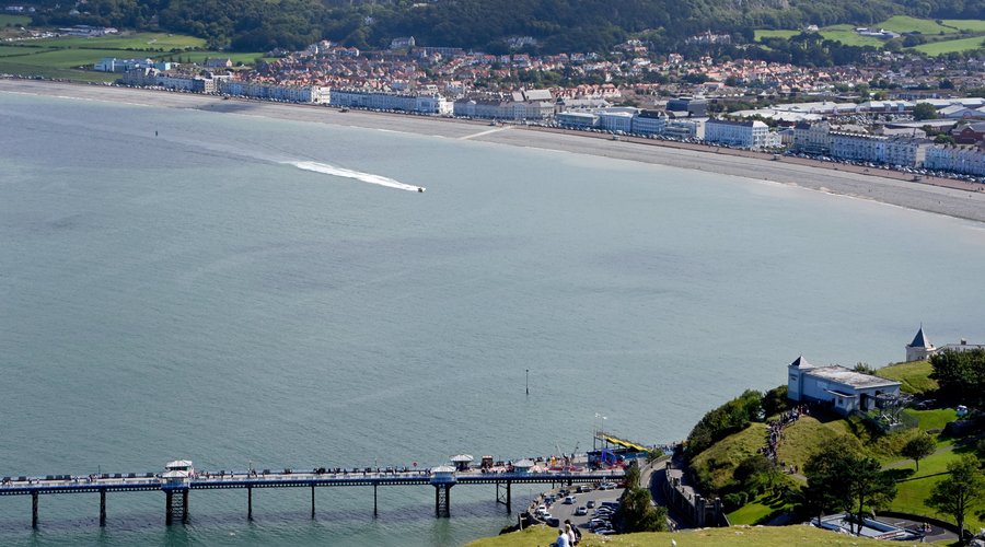 View of Llandudno from the Great Orme