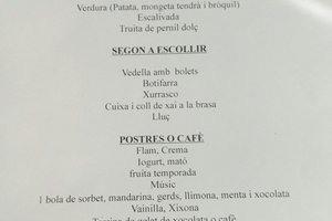 Menú
