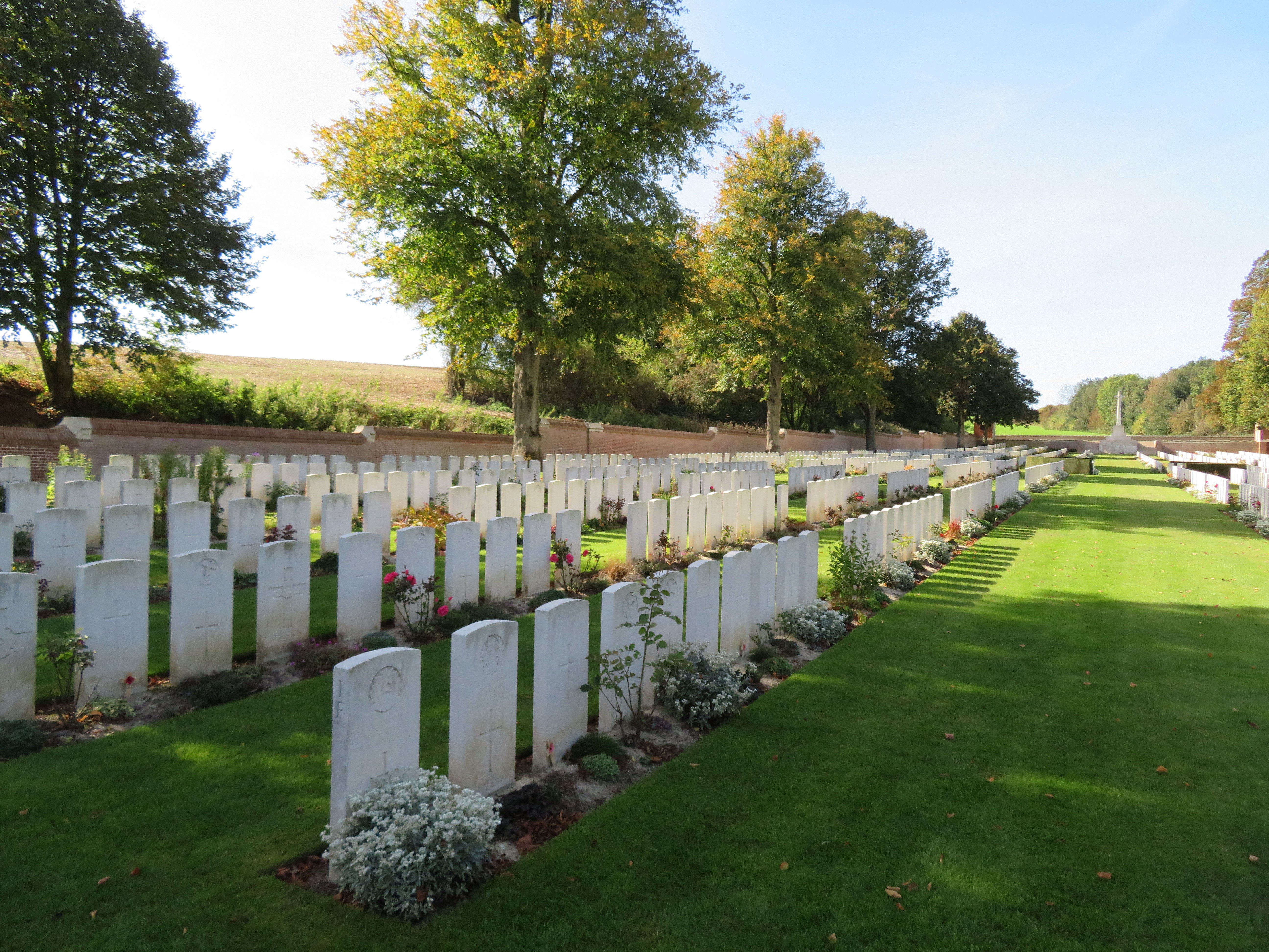 Ancre British Cemetery Beaumont Hamel