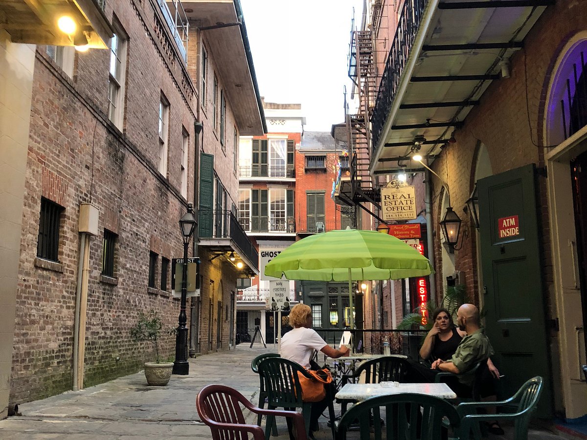 The Ghosts of Pirate's Alley in the French Quarter of New Orleans