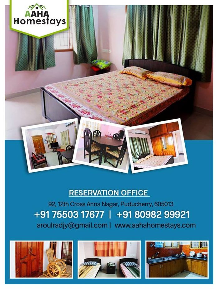 AAHA HOMESTAYS - Lodging Reviews (Pondicherry, India)