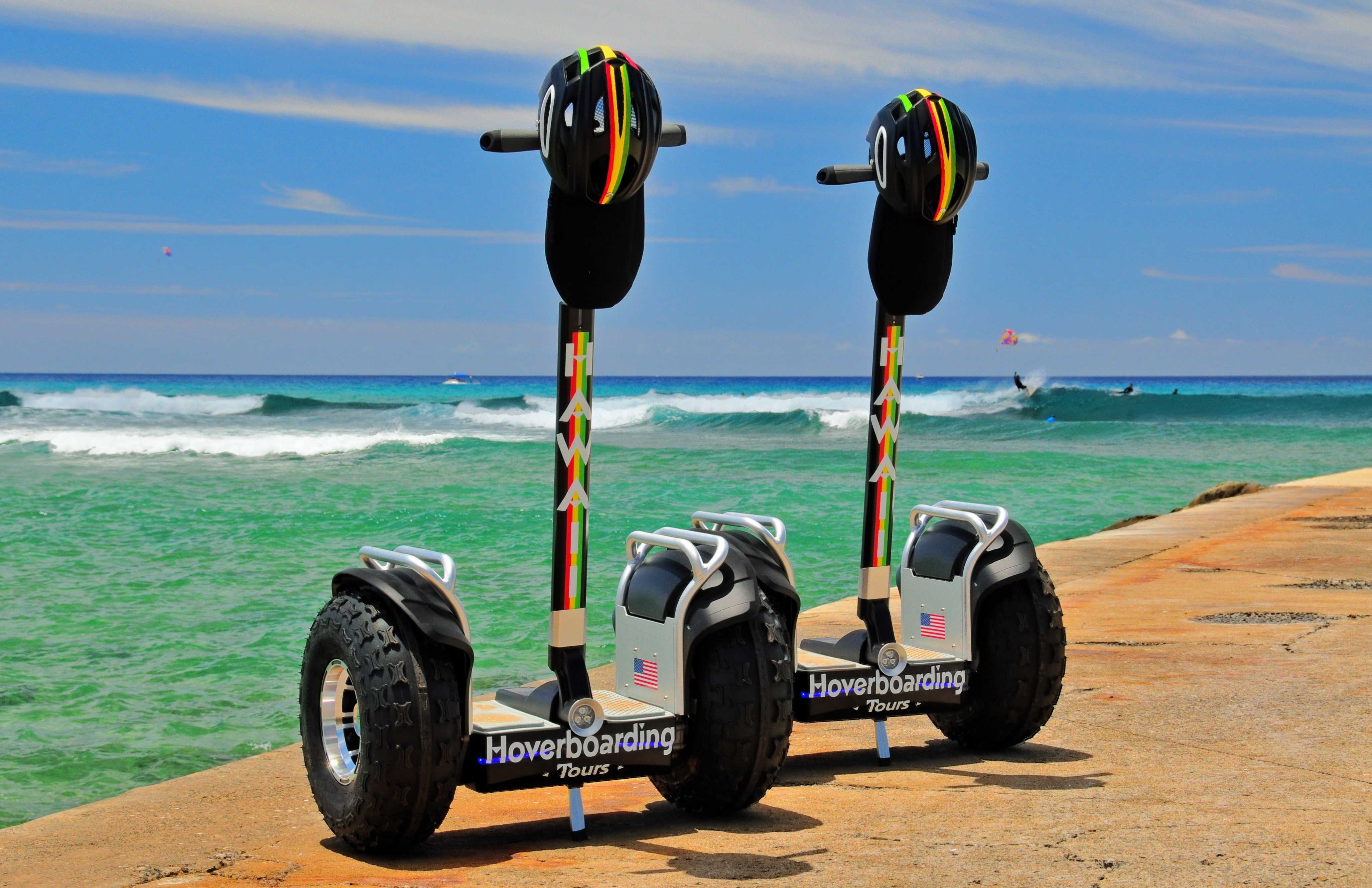 Hoverboard outlet for beach