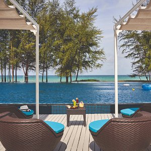 Splash Beach Resort in Phuket, image may contain: Scenery, Outdoors, Chair, Resort