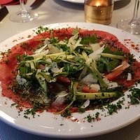 carpaccio de boeuf: délicieux!