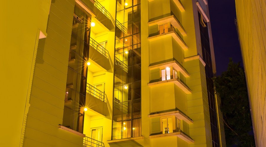 Mail Building of Suite Homes.