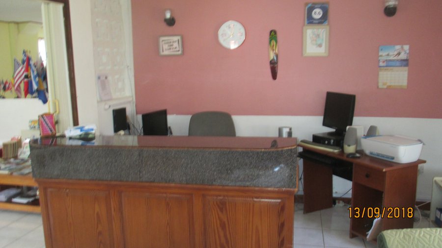 Reception area