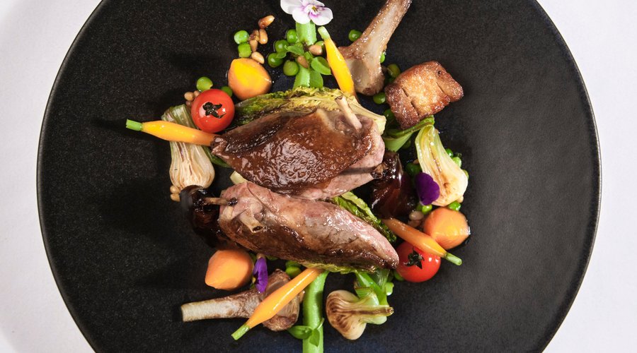 Pigeon rôti