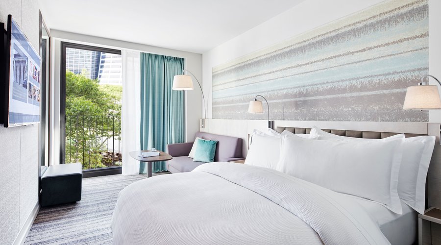 Unwind in our peaceful Deluxe Room with a Park View for up to 2 guests. 