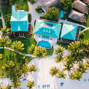 Aerial view of Victoria House Resort & Spa