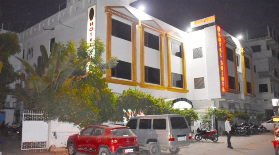 Hotel Exterior Night View