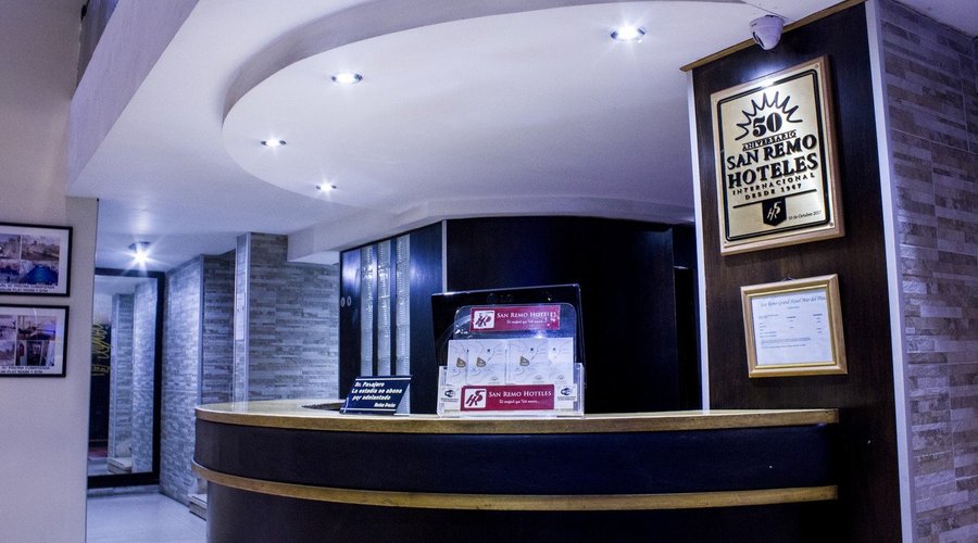 Recepción San Remo Grand Hotel