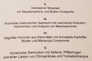 Speisekarte
