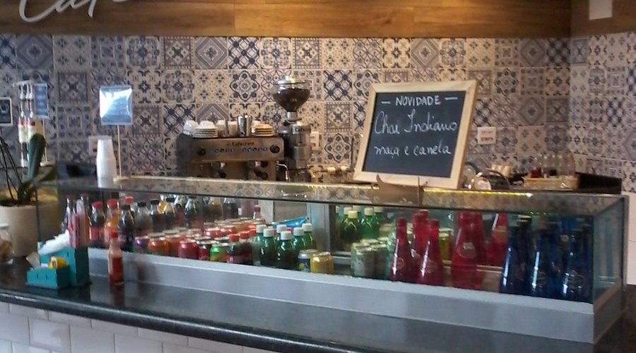 Balcão do café
