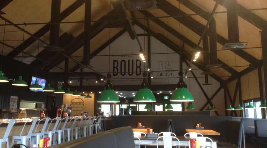 intérieur restaurant chez Boub