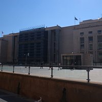 The modern Fortress that is Tribunale di Palermo