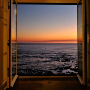 Ocean sounds, smells, breezes, and sunsets. Wonderful.