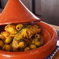 Tajine de poulet aux olives