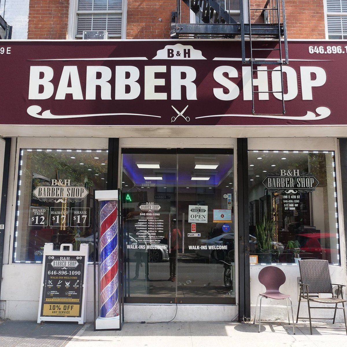 Barber Shop NYC - 302 W 50th St, New York, NY 10019, USA