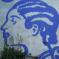 Détail de la fresque