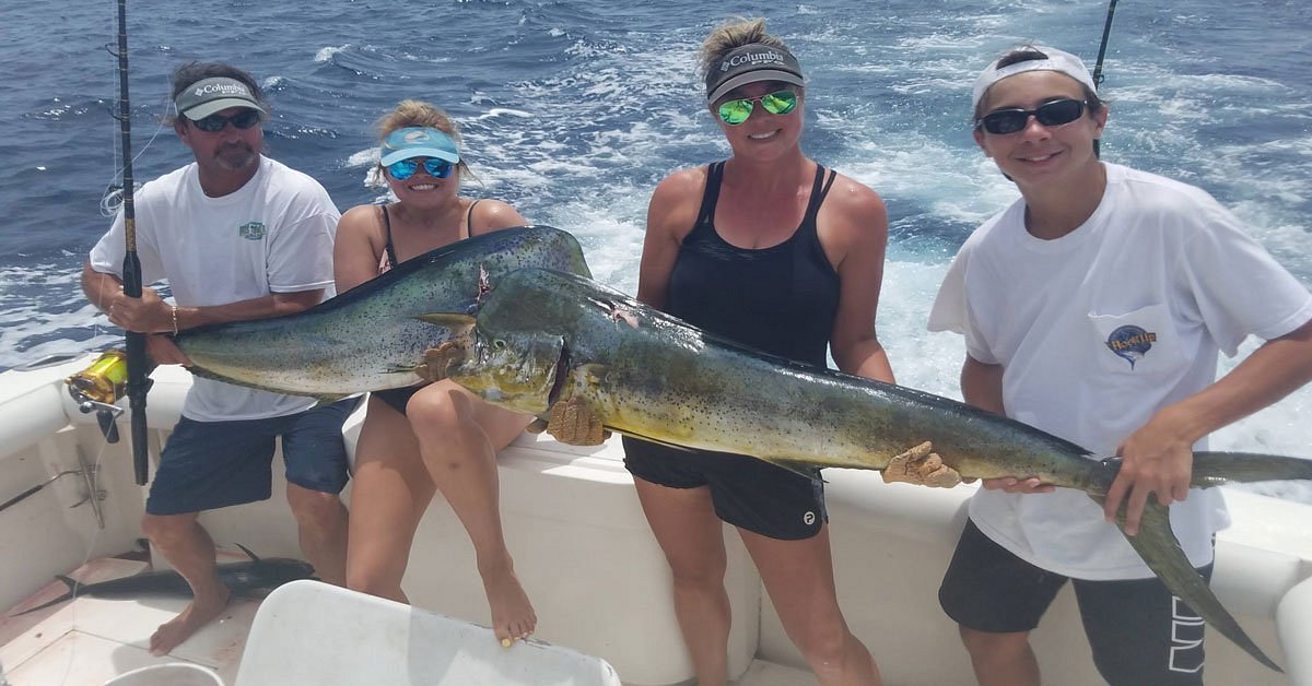 My 7 year old with her Needle fish that is taller than our guide! - Picture  of Gamefisher II Costa Rica, Playa Flamingo - Tripadvisor