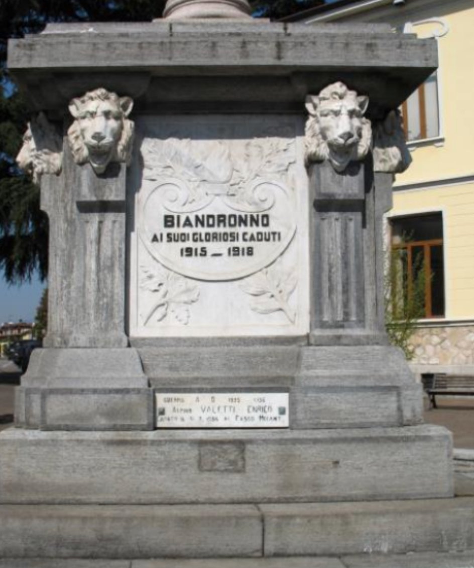 Monumento Ai Caduti (Biandronno, Italy): Address - Tripadvisor