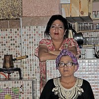 Aisha and her mother Fatima