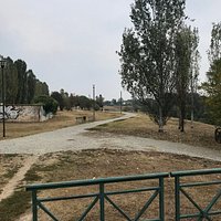 Bike paths around the park