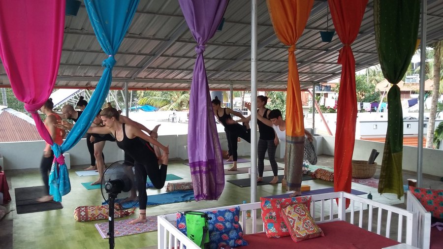 Daily Yoga Classes on our rooftop (Nov-March)