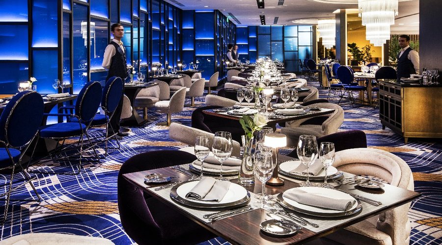 Tables at Eclipse Restaurant