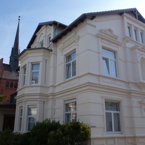Außenansicht Hotel Villa daheim auf Borkum