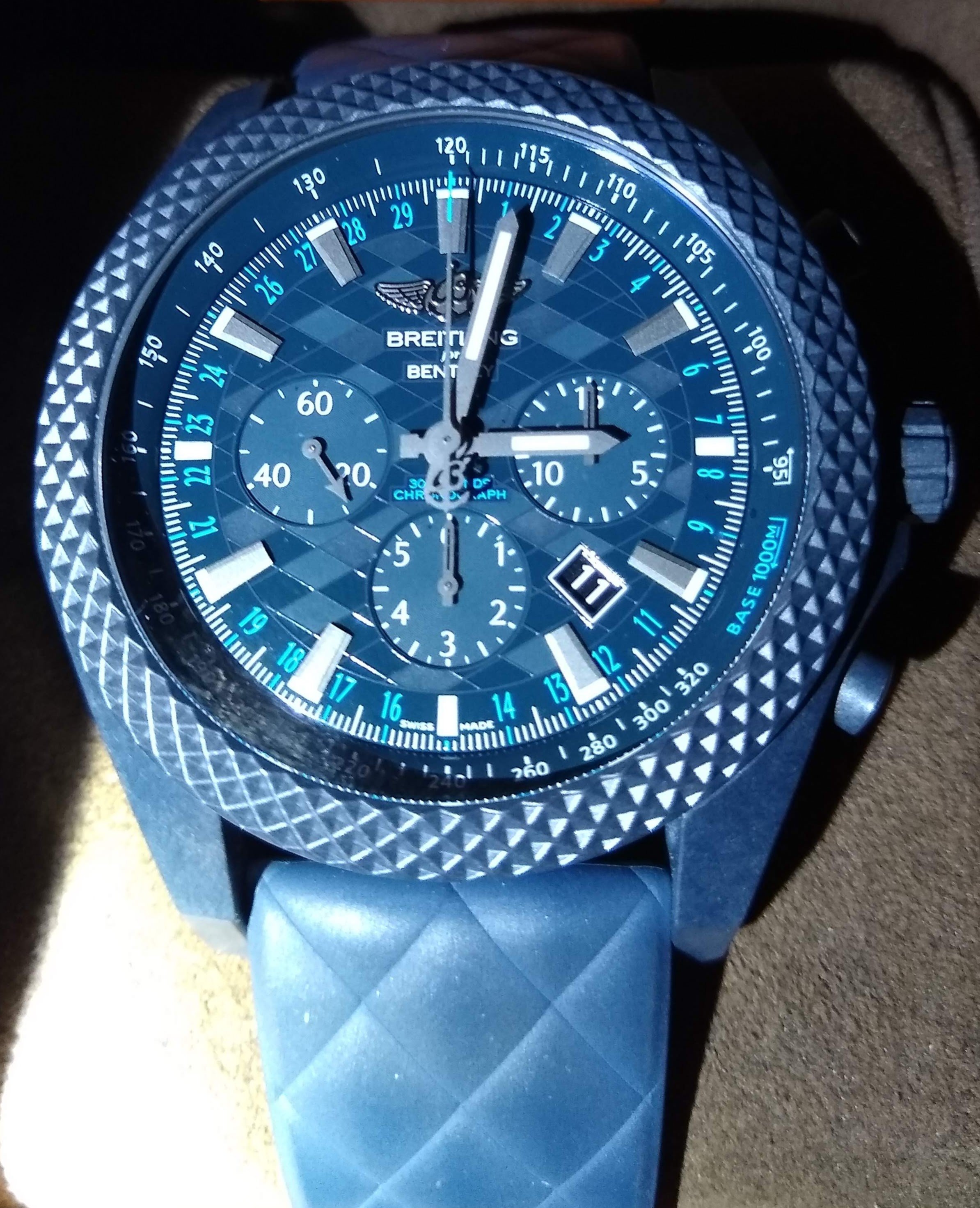breitling bentley gt dark sapphire for sale