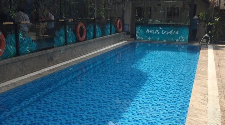 swimming pool you have access to across the road