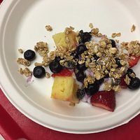 yogurt, fruit and granola