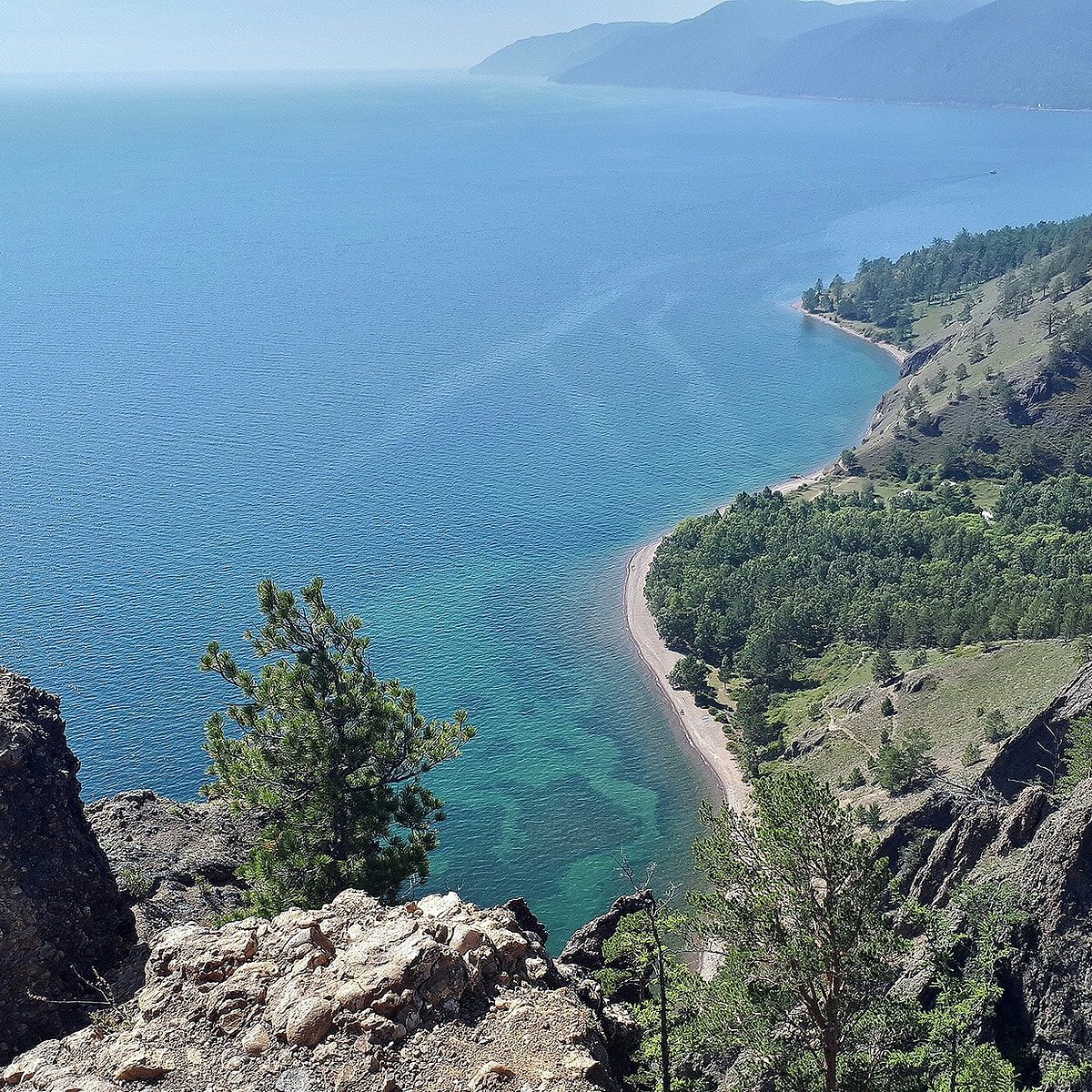 Мыс скрипер на Байкале