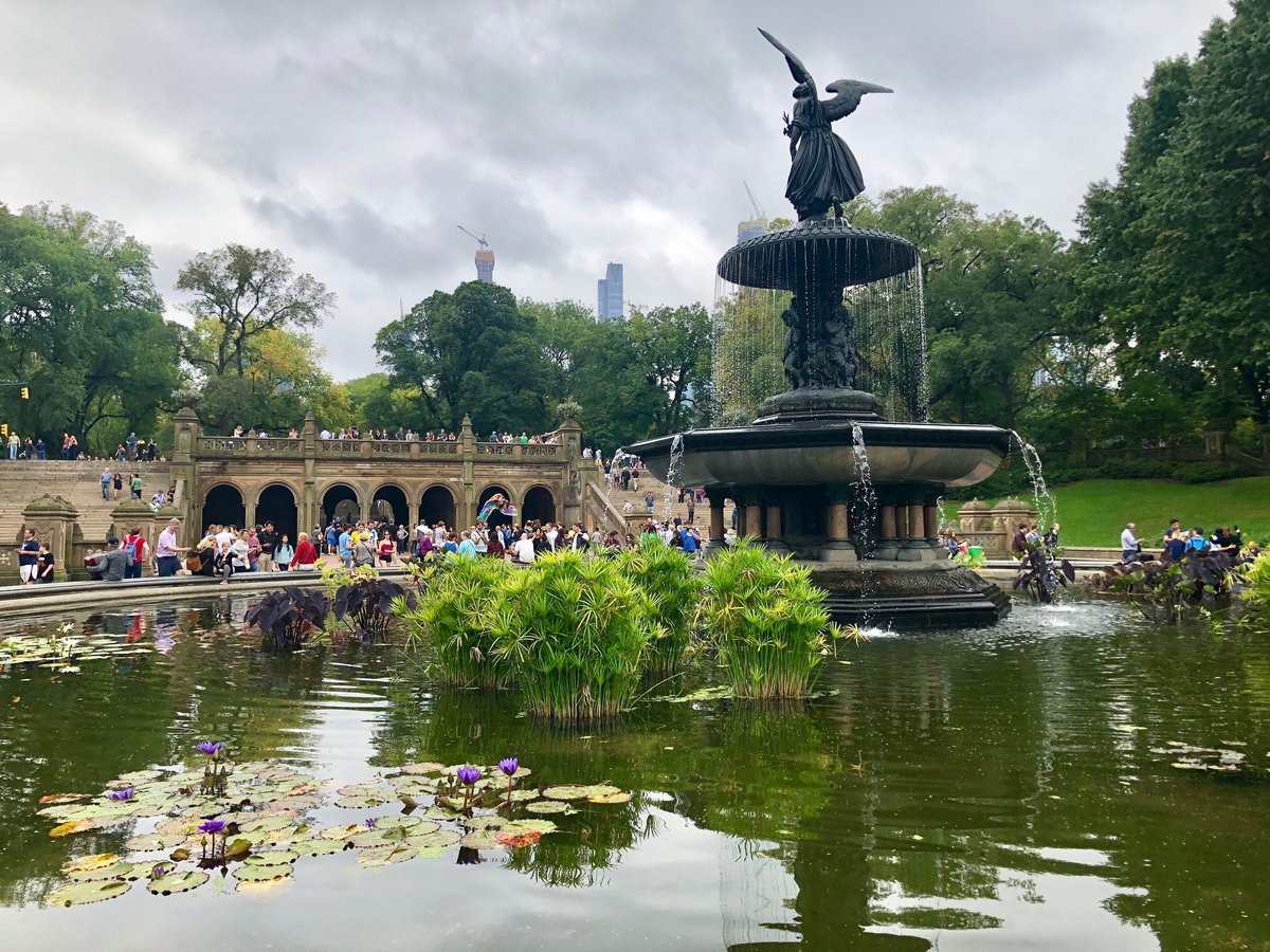 Up Close with Bethesda Terrace and Fountain in NYC