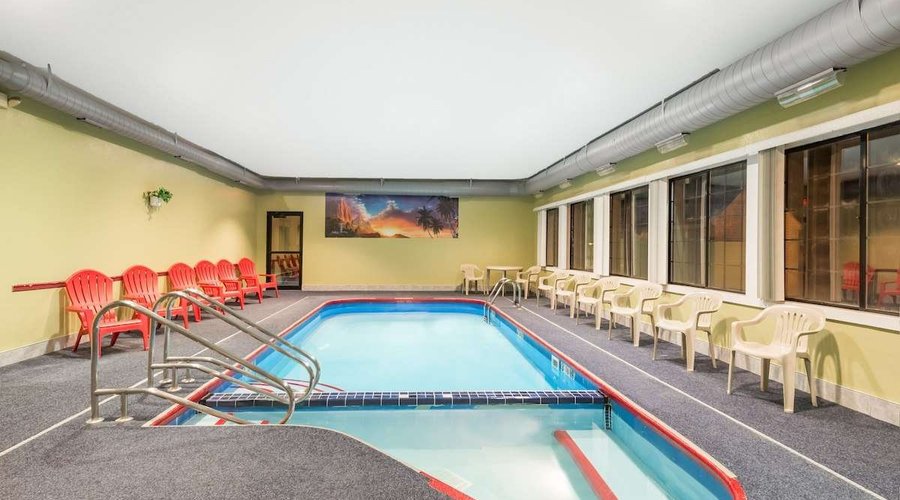 Indoor pool and spa