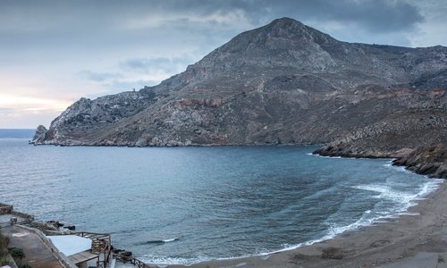 Marmari beach , Cape Teneros - the tip of southern Mani, 