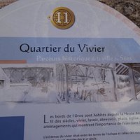 Sur les bords de l'Orne à Sées