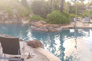 Piscina y playa