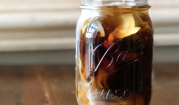 Smooth cold brew coffee
