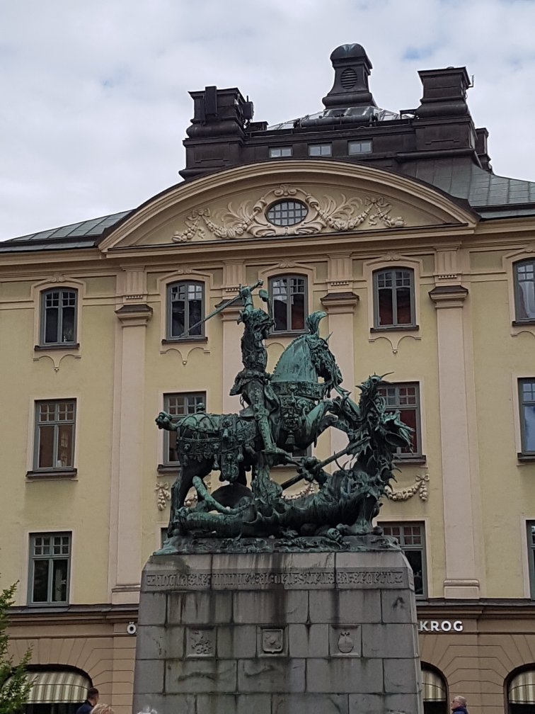 St. George and the Dragon, Storkyrkan Stockholm