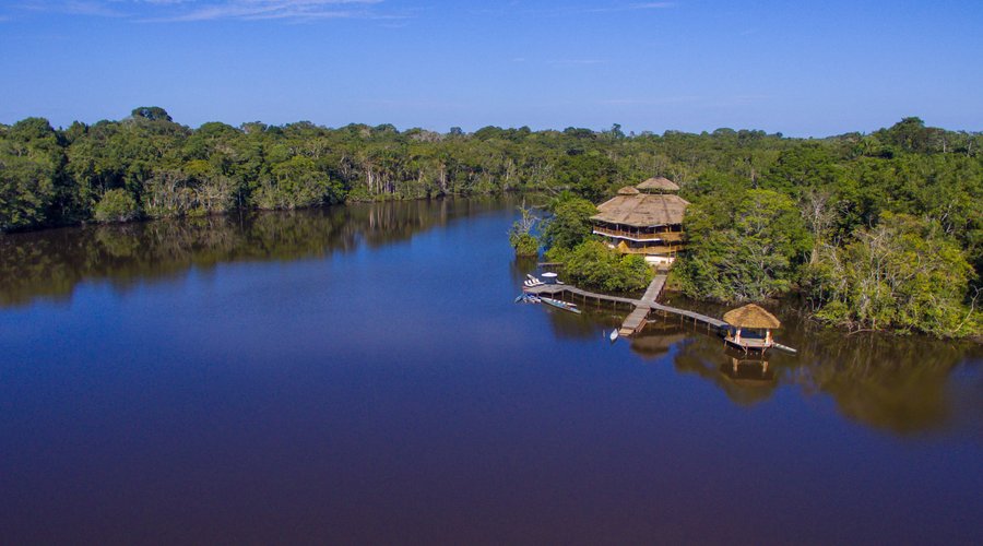 An exclusive lodge located in the Ecuadorian Amazon