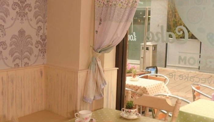 Inside the tearoom