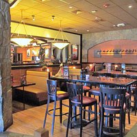 Table area near the bar, very clean, great staff!