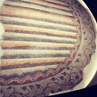 frammento di uno dei mosaici