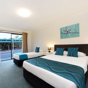 Spacious air conditioned twin room