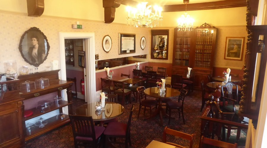 Charlotte's Tea House Truro ( main room)
