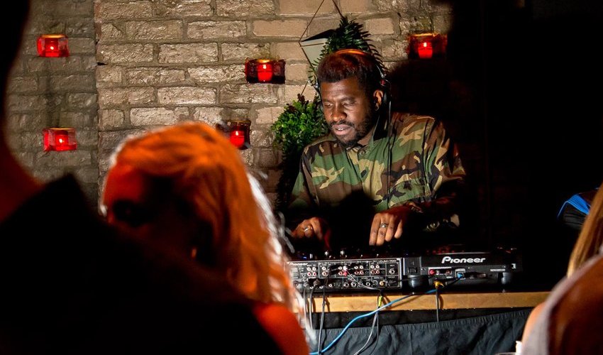 Playing hip hop, R&B, reggae, disco, soul, and whatever else we like
