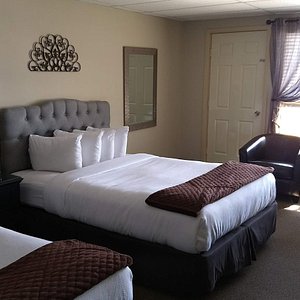 Bedroom of housekeeping suite
