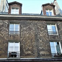 Détail de la fresque